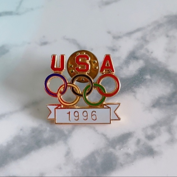 Vintage Jewelry - USA Olympic Lapel Pin
